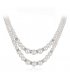 SET378 - Sweater chain fashion pearl diamond Set